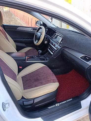 santa fe: Hyundai Sonata: 2018 г., 2 л, Автомат, Газ, Седан — 5