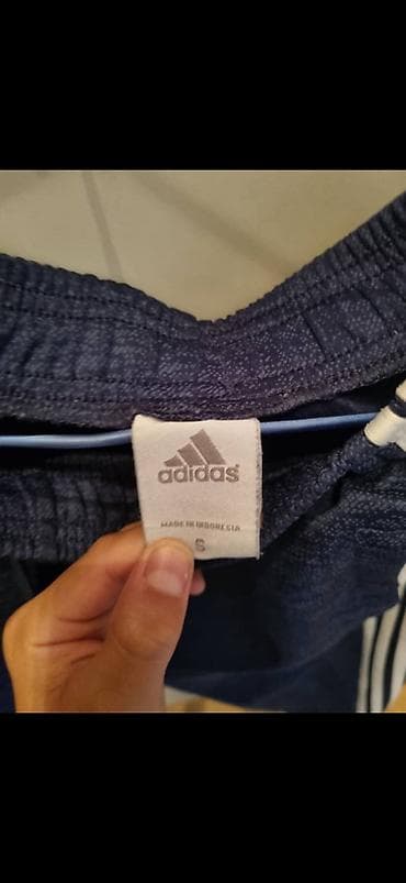 Мужской костюм, S, Adidas, Б/у, цвет - Голубой, Платная доставка, Самовывоз