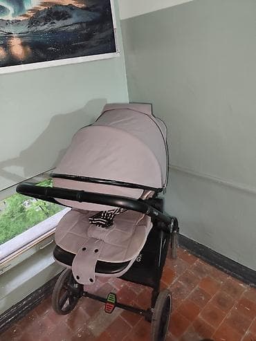 chicco echo: Коляска, Другой бренд, цвет - Серебристый, Б/у, Самовывоз — 3