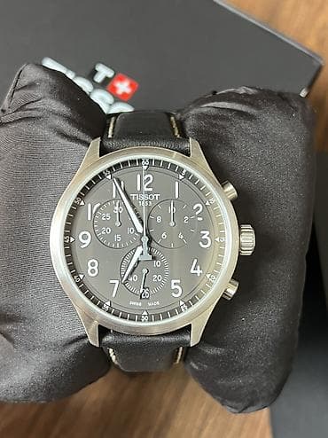 часы янтарь: Классические часы часы, Tissot, Швейцария, Секундомер, Мужские, Новый — 9