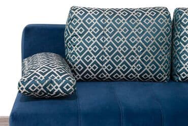 прямые диваны: Диван прямой раскладной Бостон 2, City01 (3,3)/Ground 10, Мебельный — 10