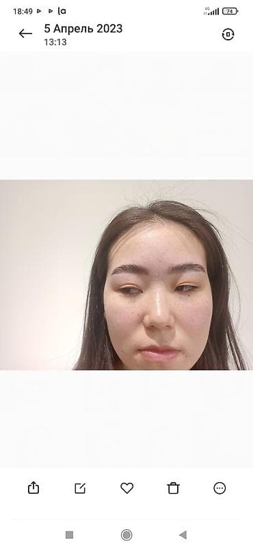 тонировка волос: Брови, Коррекция, Гипоаллергенные материалы — 3