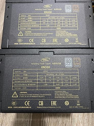 deepcool: Блок питания, DeepCool, 500 Вт, 80 Plus, 500 Вт — 1