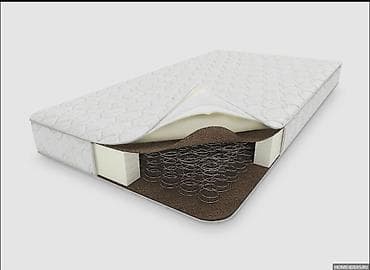 Уктоого арналган матрастар: Уктоого арналган матрас, Бир кишилик, Пружиналуу, Кокос куймасы, Орточо катуу матрастар — 7