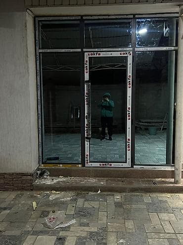 glass: Готовое алюминиевое окно, Тип окна: Витражные, Без установки, Без рассрочки — 1