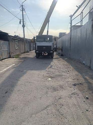 Услуги автокрана - Колёсный автокран на базе МАЗ с телескопической