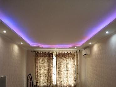 Натяжной потолок Глянцевое, Матовое, 3D потолки Монтаж, Гарантия, Демонтаж — 6