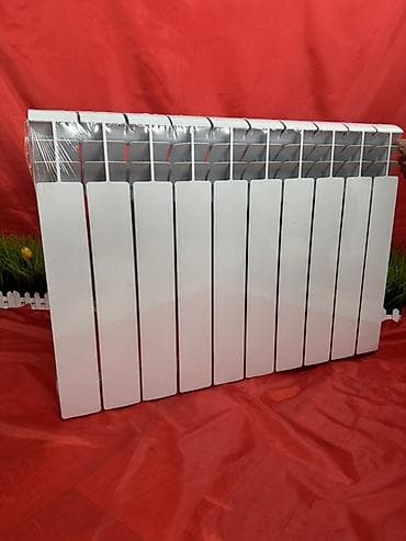 Алюминиевый секционный радиатор отопления - Материал: алюминий -