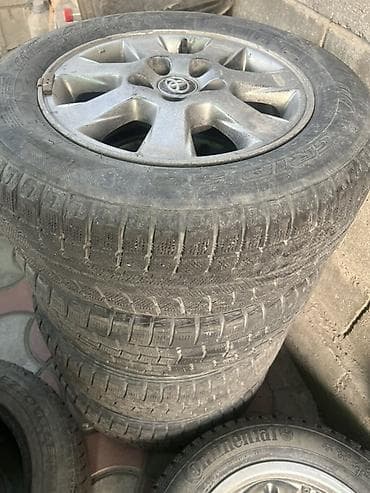 зимные: Колеса в сборе 215 / 60 / R 16, Зима, Комплект, Легковые, Литые, отверстий - 5 — 4
