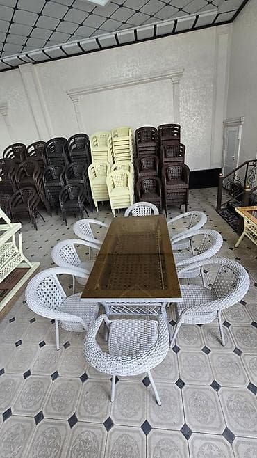 прихожая мебель в бишкеке: Комплект садовой мебели, Кресла, Ротанг — 7