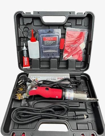 ножницы для копыт: Электрическая машинка для стрижки овец/коз в кейсе (PECOTAI/Recotai) — 1