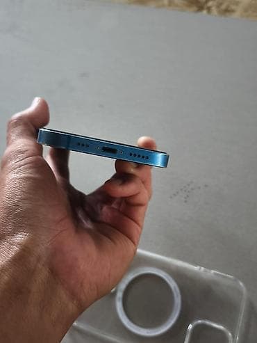 айфлн 13: IPhone 13, 128 ГБ, Синий, Чехол, 80 % — 6