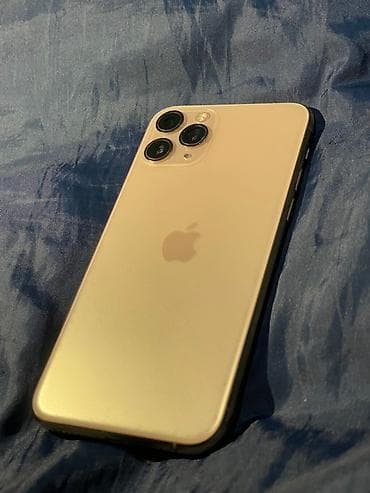 новые айфон: IPhone 11 Pro, Б/у, 256 ГБ, Золотой, Чехол, 99 % — 1