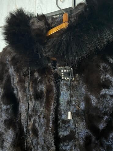 Киреге берилүүчү кийимдер: Натуральная норковая (кусками) шуба Подойдет 42-46 размер Состояние — 6