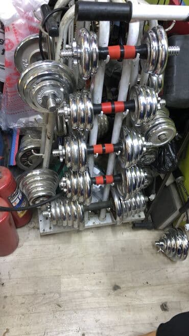 набор гантель в чемодане flexter: Срочна гантел сатам 15+15=30 Алыныт жана кошулат Качество и гарантия — 7