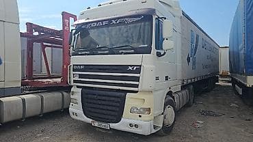 man tgx: Тягач, DAF, 2007 г., Тентованный — 1