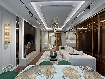 building: 3 комнаты, 137 м², Элитка, 9 этаж, Дизайнерский ремонт — 4