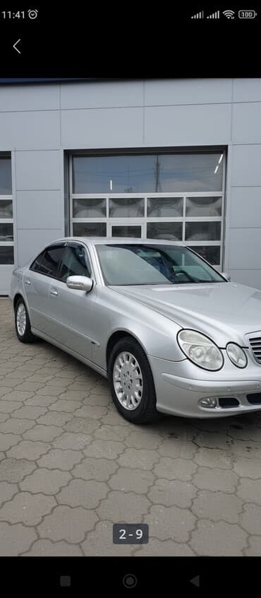 мерседес дубл кабина: Mercedes-Benz E-Class: 2002 г., 2.2 л, Автомат, Дизель, Седан — 2