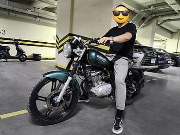 продажа бу мотоциклов: Классический мотоцикл Suzuki, 125 куб. см, Бензин, Взрослый, Б/у — 4
