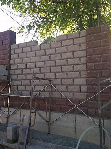 аслан строй: Строим заборы пескоблокам все виды!!! — 4