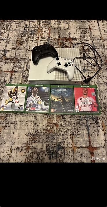 Техника и электроника: Игровая консоль Microsoft Xbox One S (белая) с комплектом аксессуаров — 2