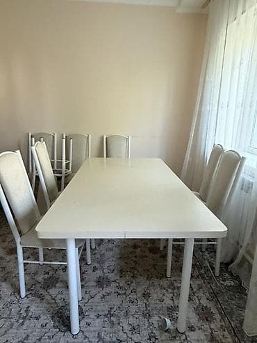 chair table: Кухонный стол и стул, Б/у, Самовывоз, Платная доставка — 1