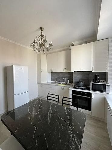 2 bedroom: По суточная квартира Светлая 2-комнатная квартира с современным — 4