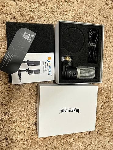akg 120: Студийный USB-микрофон FIFINE K670 - Тип: конденсаторный настольный — 2