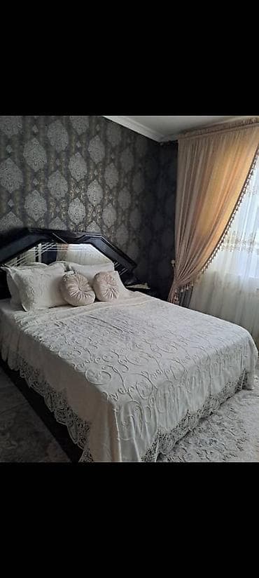 bunk bed: Спальный гарнитур, Б/у, Двуспальная кровать, Италия, цвет - Черный — 1