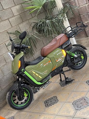 led свет: Электрический скутер (городской e-moped)🔋 Мотор: 3000W ⚡ Чыңалуу: 72V — 5