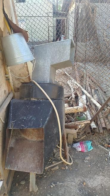 Өндүрүш үчүн жабдуулар: Самодельная зернодробилка/кормодробилка из металла Описание: - — 2