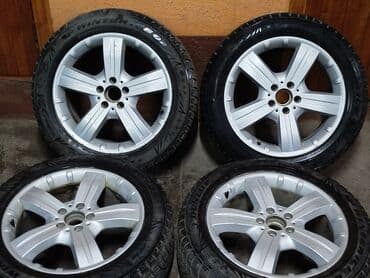 купить диск на 16 бу: Колеса в сборе 245 / 50 / R 18, Зимняя шипованная, Б/у, Комплект, Литые, отверстий - 5 — 1
