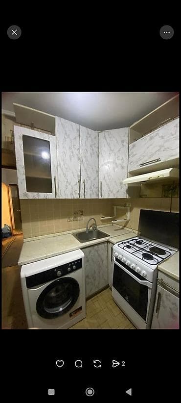 flat osh: 1 комната, Люкс, элитка, Азия Молл, Душевая кабина, Постельное белье, Кондиционер — 6