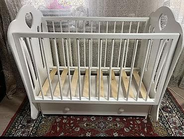 doona x: Детская кроватка с маятниковым механизмом - Цвет: белый, торцы с — 5