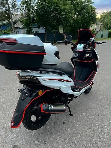запчасть скутера: Продаю белый макси 2025 года😍 165ти кубовый ‼️❤️ тяга очень резвый‼️‼️ — 6