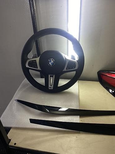 Транспорт: Руль BMW M Performance (M‑спортивный) с мультимедийными кнопками - — 1