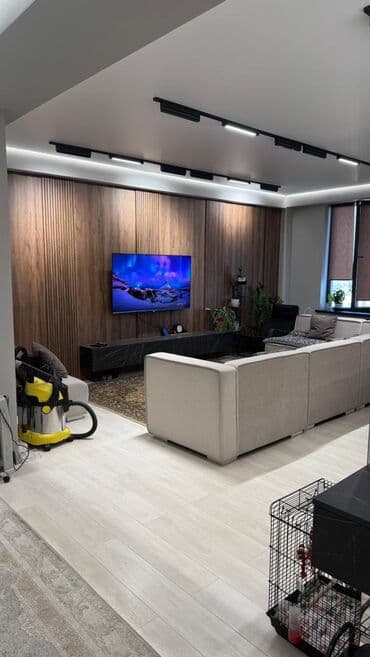 квартира кудайберген продажа: 3 бөлмө, 110 м², Элитка, 12 кабат, Дизайнердик ремонт — 1