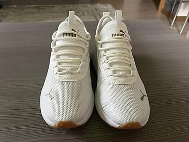 puma кеды: Кроссовки, 39, Puma, Новый, цвет - Белый, Самовывоз — 5