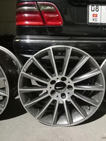 geely galaxy e5: Литые Диски R 18 AMG, Комплект, отверстий - 5, Б/у — 3
