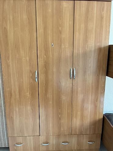 Шифоньер, шкаф для одежды, Прямой, ЛДСП