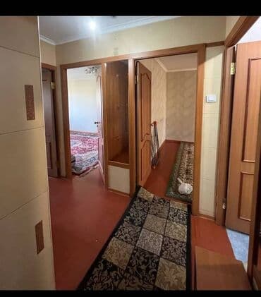 срочно продаётся 1 комнатная квартира в районе ошского рынка по улице кенсуйская 17: 4 комнаты, 86 м², 104 серия, 4 этаж, Косметический ремонт — 15