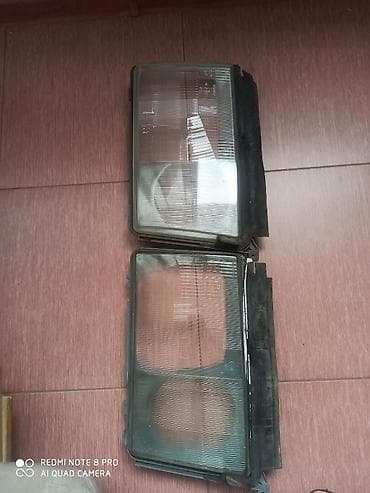 Унаа тетиктери: Алдыңкы фаралар комплектиси Mercedes-Benz 1992 г., Колдонулган, Оригинал, Германия — 2