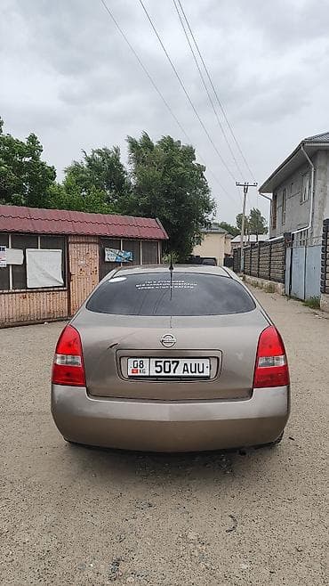 70 сом: Nissan Primera: 2006 г., 1.6 л, Кол менен иштөөчү, Бензин, Седан — 8