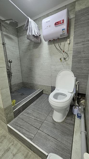 алмашу: Студия, 44 м², Элитка, Цокольный этаж этаж, Евроремонт — 9