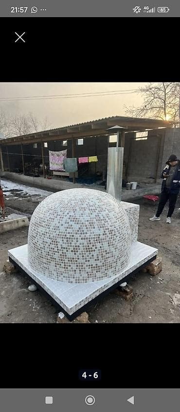 плит: Печные работы под ключ: восточные очаги, тандыры, уличные кухни - — 2