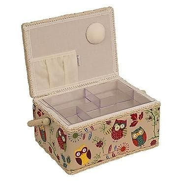 крафт пакет: Шкатулка для хранения швейных принадлежностей и аксессуаров от — 5