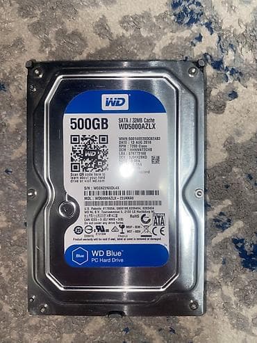 wd blue: Жесткий диск WD Blue 3.5" 100% HEARTS - Модель: WD5000AZLX (PC Hard — 1