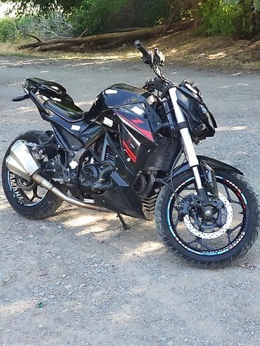 Мототехника: Naked Kawasaki, 450 куб. см, Бензин, Чоңдор үчүн, Колдонулган — 1