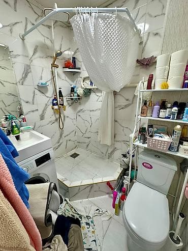 75: 2 комнаты, 44 м², 4 мкр 104 серия, 3 этаж — 4
