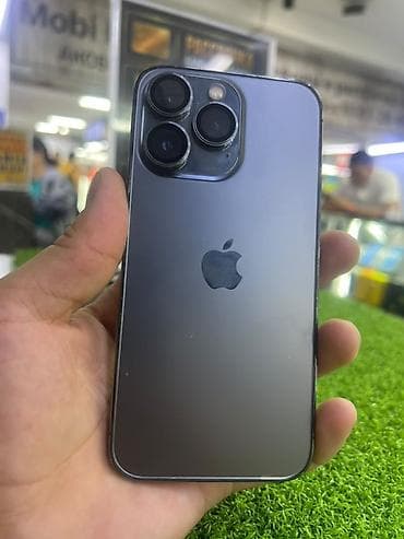 apple iphone 8: IPhone 13 Pro, Б/у, 512 ГБ, Графит, Защитное стекло, Коробка, 73 % — 1